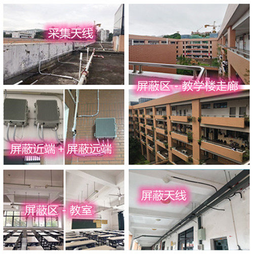  正宁某中学考场屏蔽案例（数字信令级）